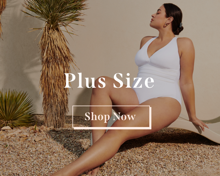 La blanca plus size top swimwear