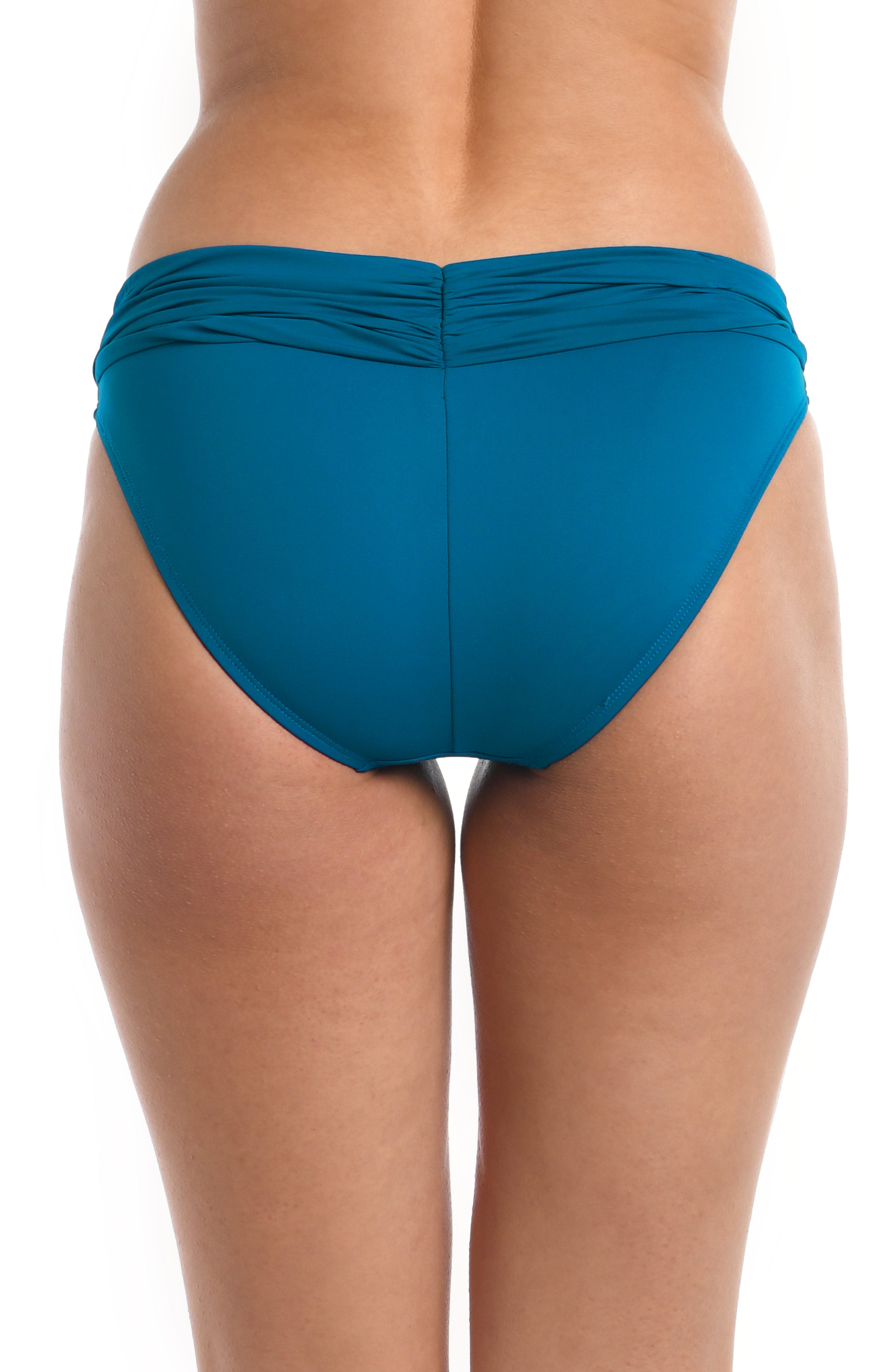 Island Goddess Ruched Band Hipster Bottom - Ruby main image 0