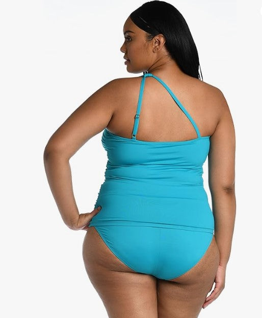 
                  
                    Island Goddess One Shoulder Keyhole Tankini Top - Turquoise (Final Sale)
                  
                