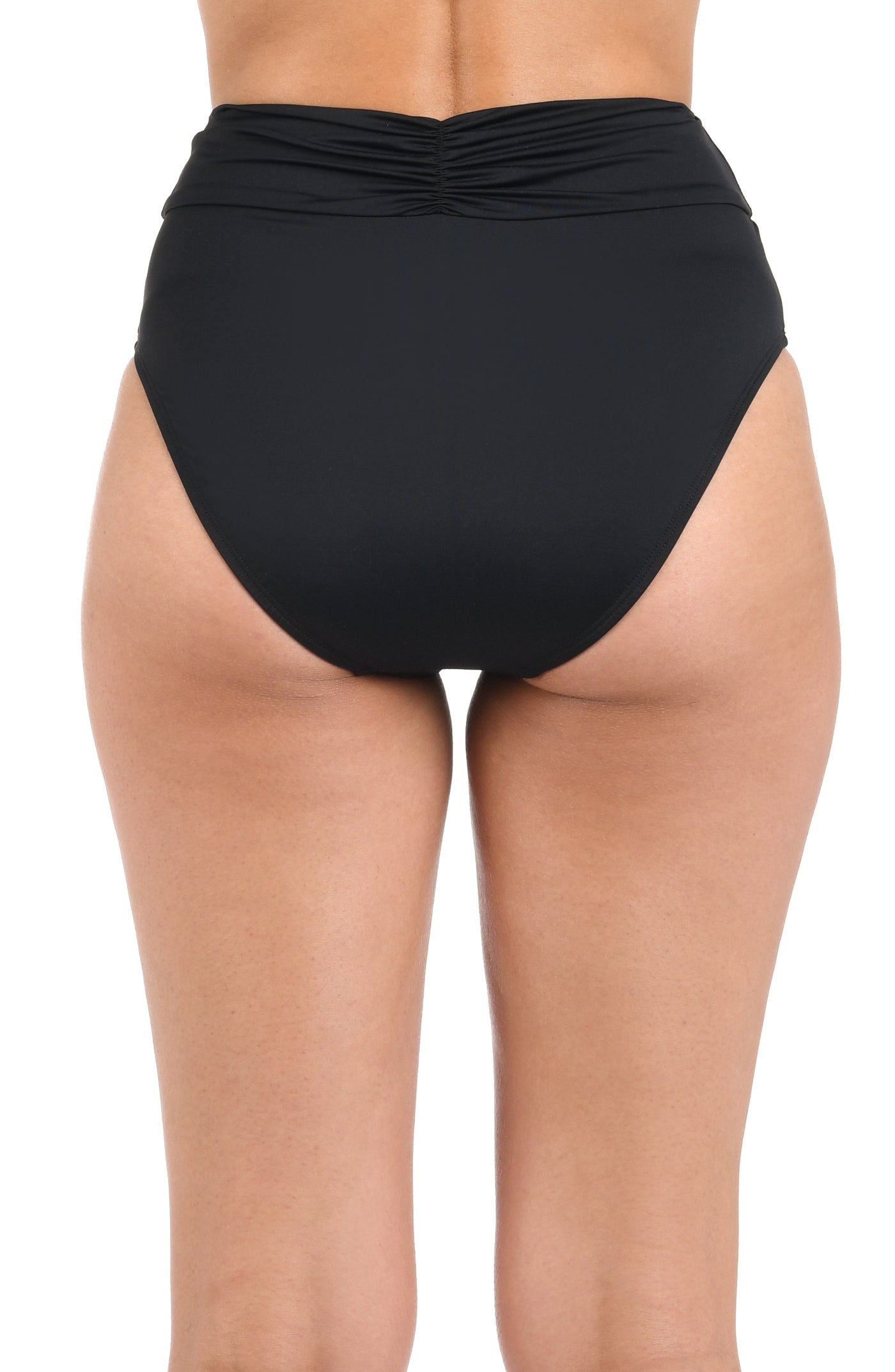 Waisted Black Bikini Bottoms Full Coverage Buy Beautikini Women's