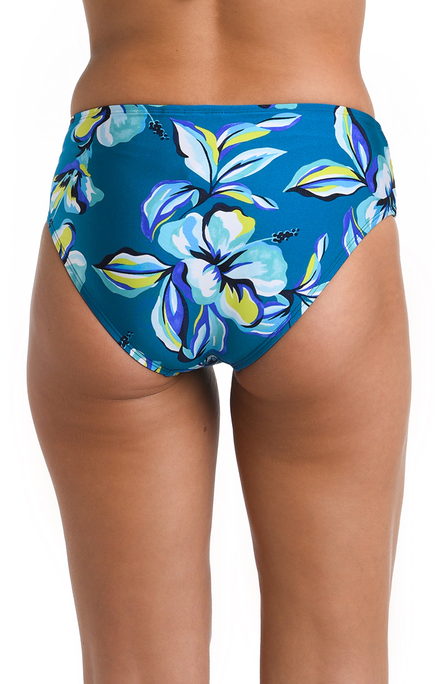 Fiji Tropics Mid-Waist Sash Band Bottom