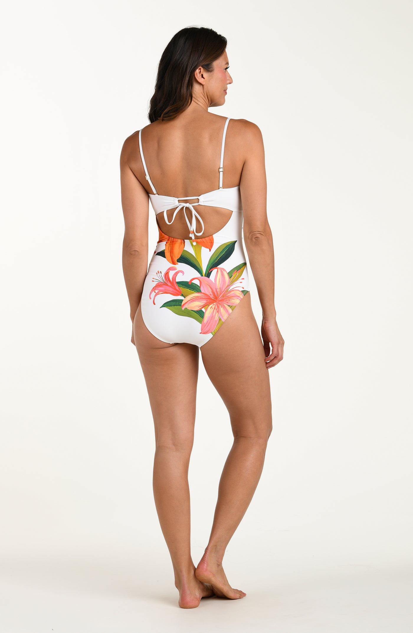 
                  
                    Jungle Blossoms Bandeau One Piece
                  
                