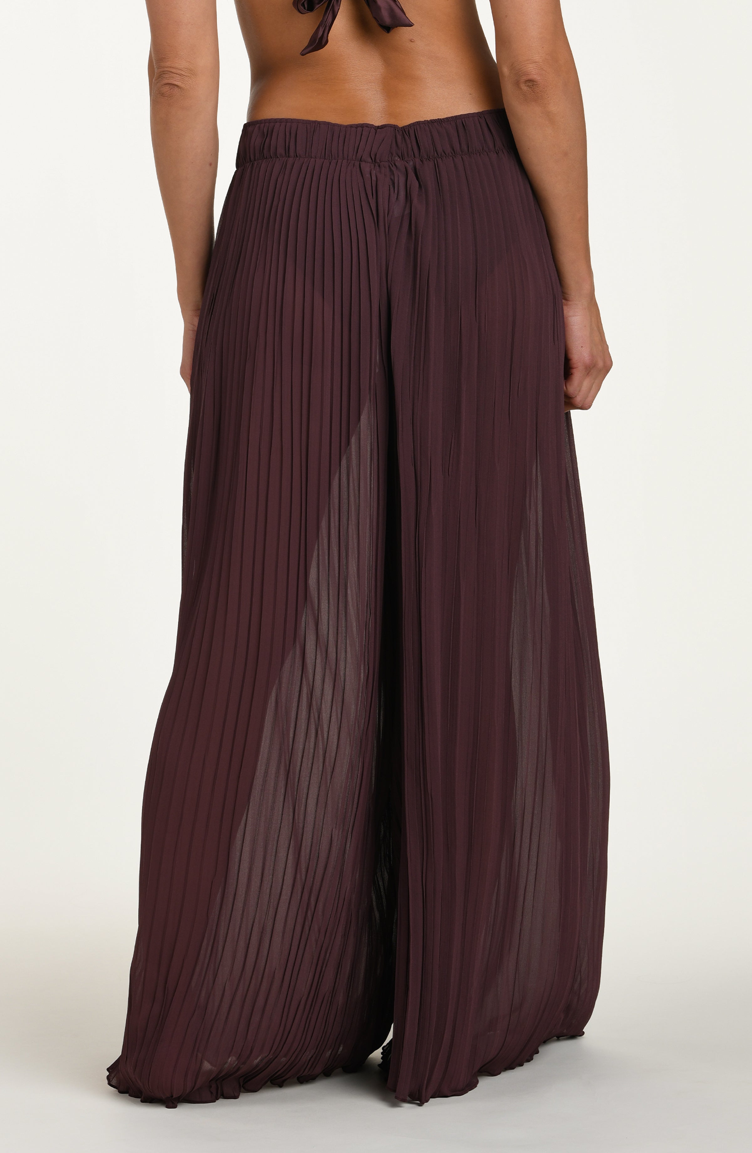 Sunbeams Pleated Palazzo Pant – LA BLANCA