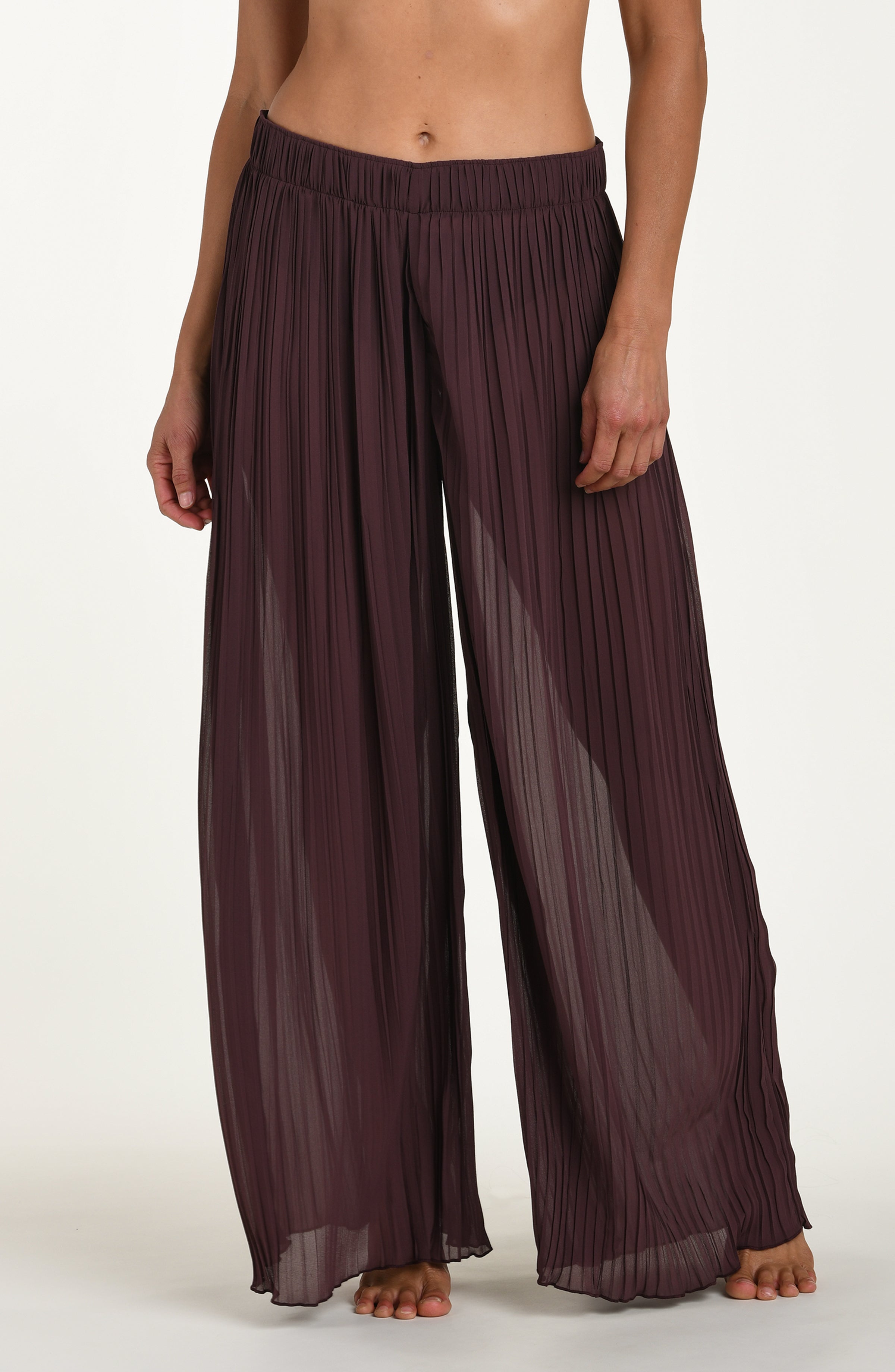 Sunbeams Pleated Palazzo Pant – LA BLANCA