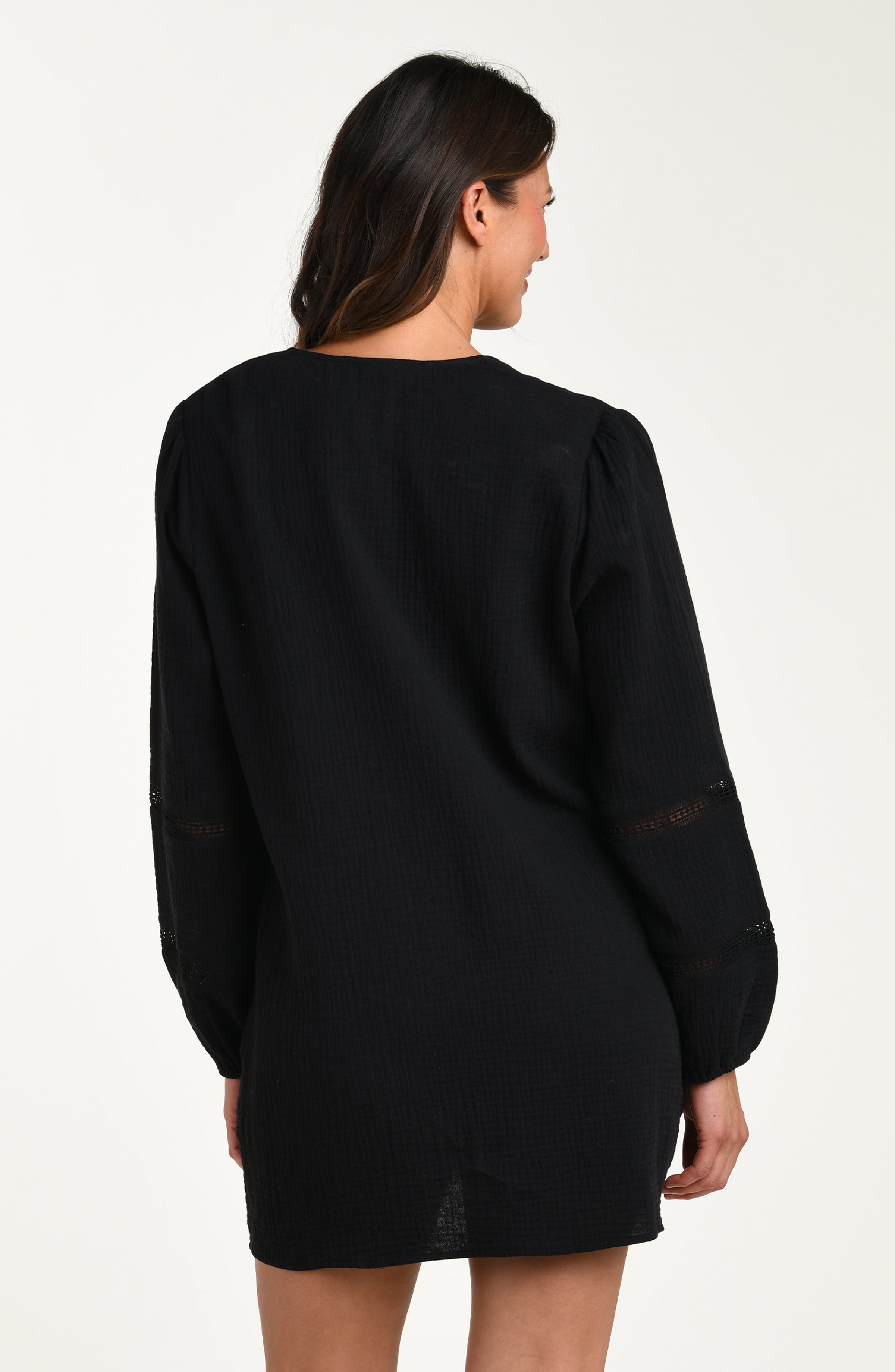 Seaside Covers V-Neck Tunic – LA BLANCA