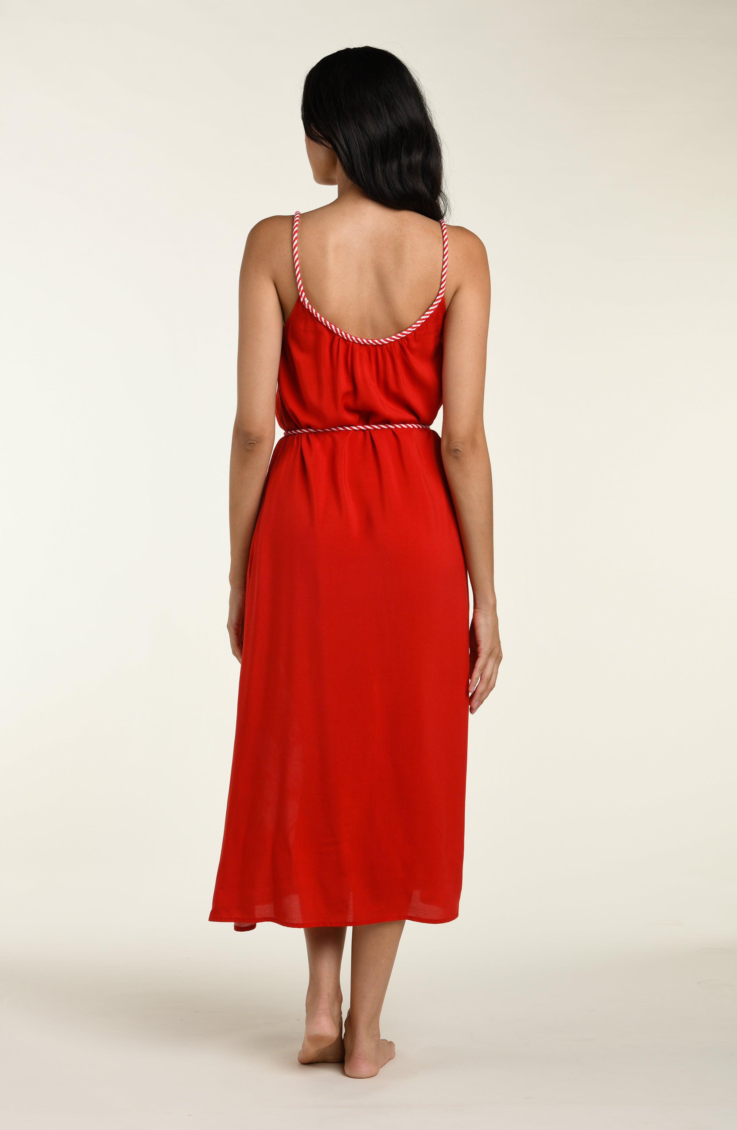 Mariner Blooms Maxi Dress - Ruby LA BLANCA Mariner Blooms Maxi Dress - Ruby LA BLANCA