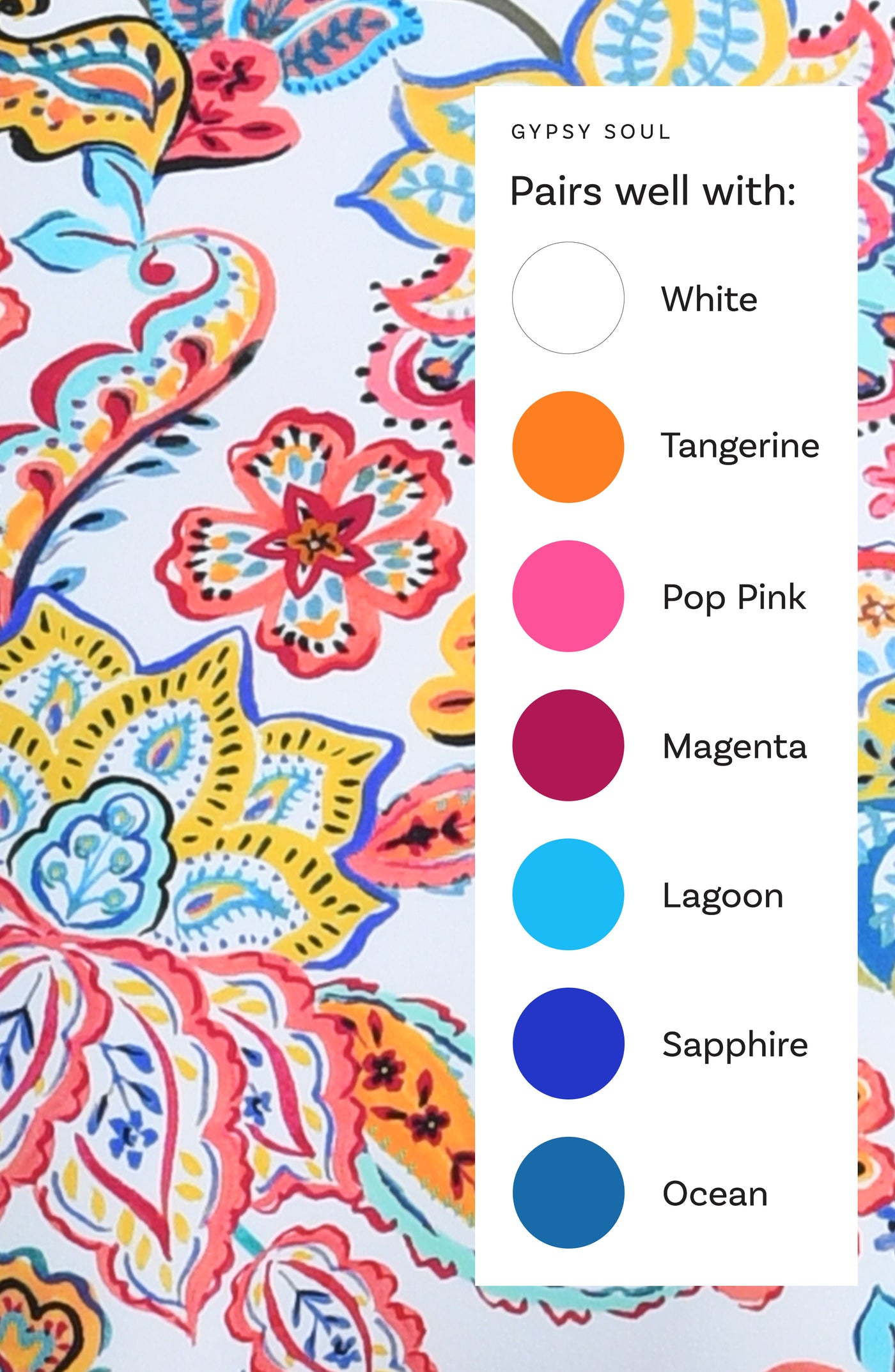 
                  
                    Gypsy Soul Color Chart
                  
                