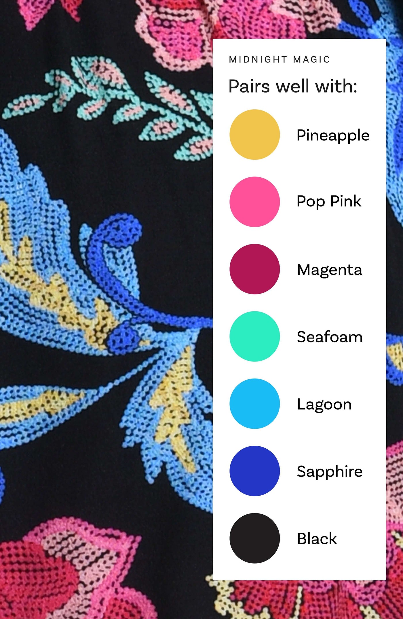 
                  
                    Midnight Magic Color Chart
                  
                