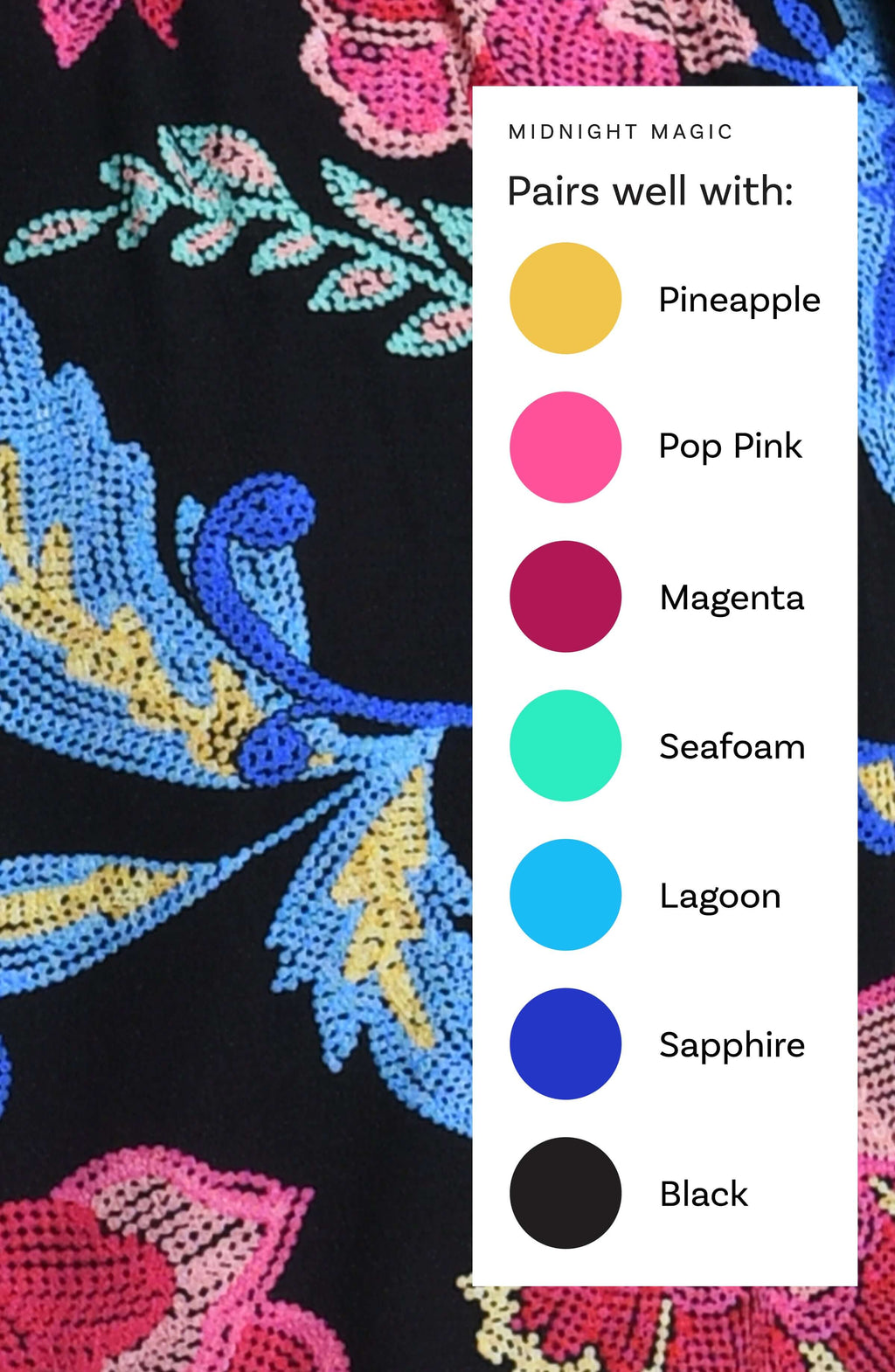 Midnight Magic Color Chart