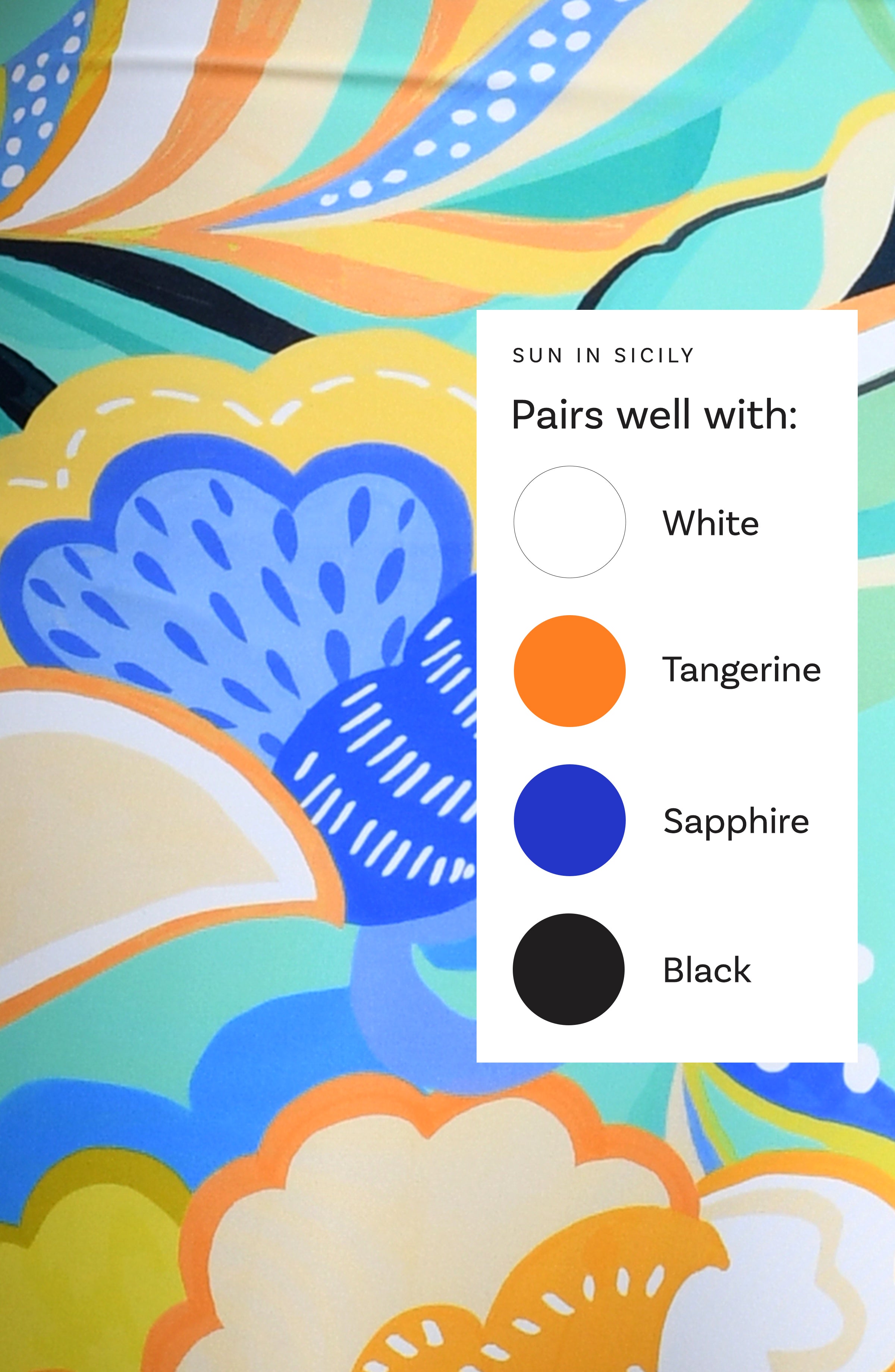 Sun in Sicily Color Chart