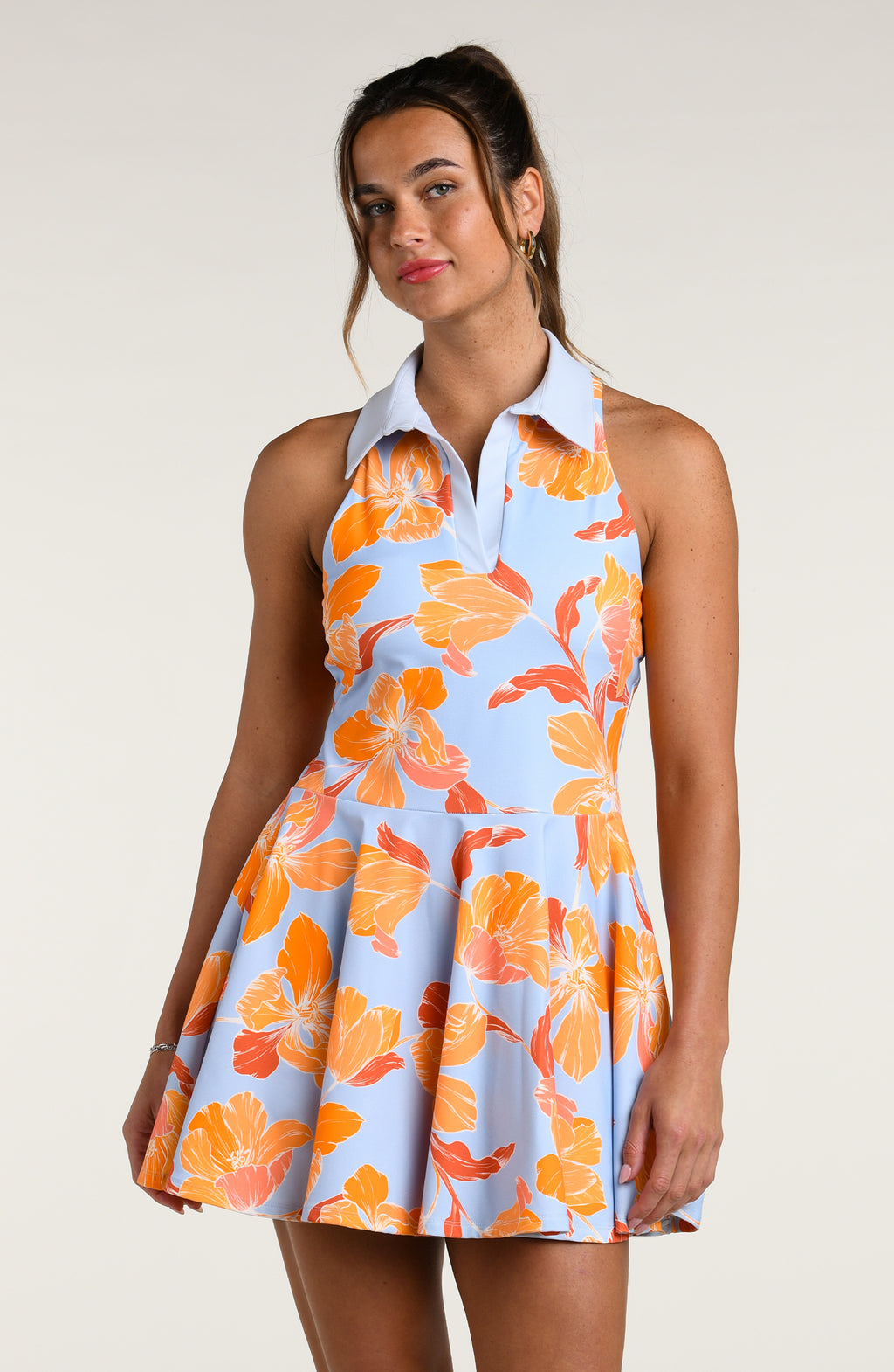 Sport Outline Floral Tennis Dress S / Drift