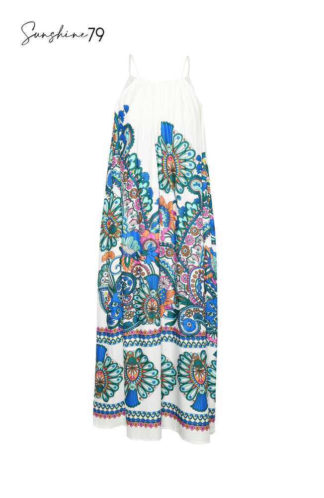 Feel Good Paisley Maxi Dress Swimsuit Cover Up