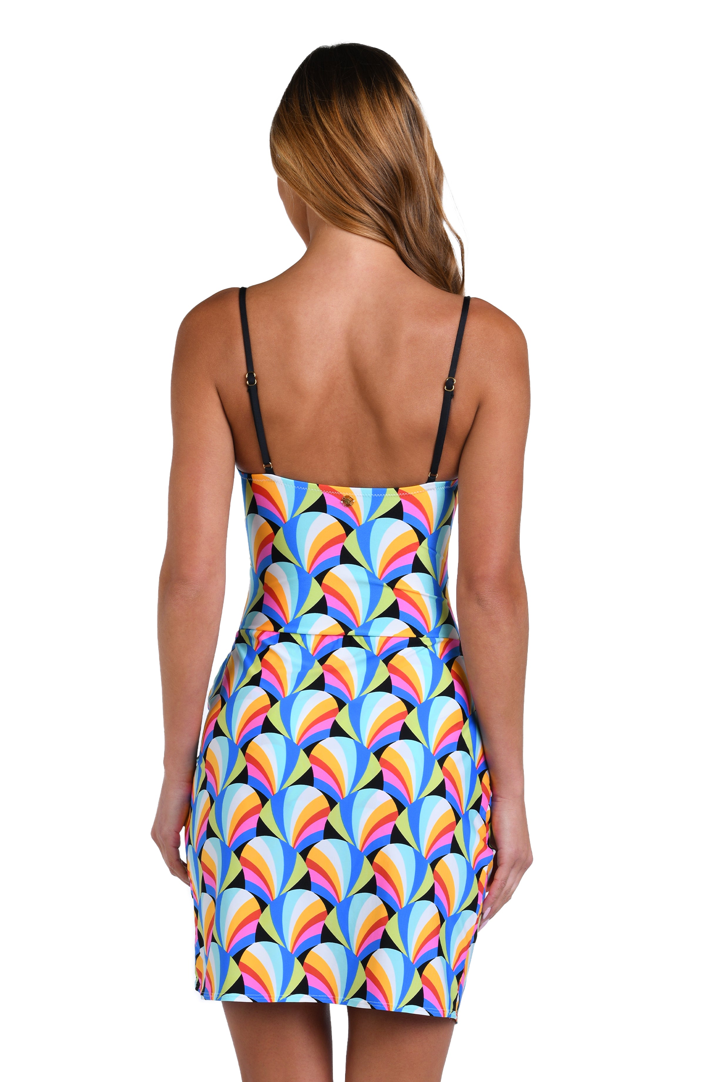 hang loose dress Girl's Hawaiian Sundress - (Bungee Spaghetti Strap w/ Tie back) - Hang Loose