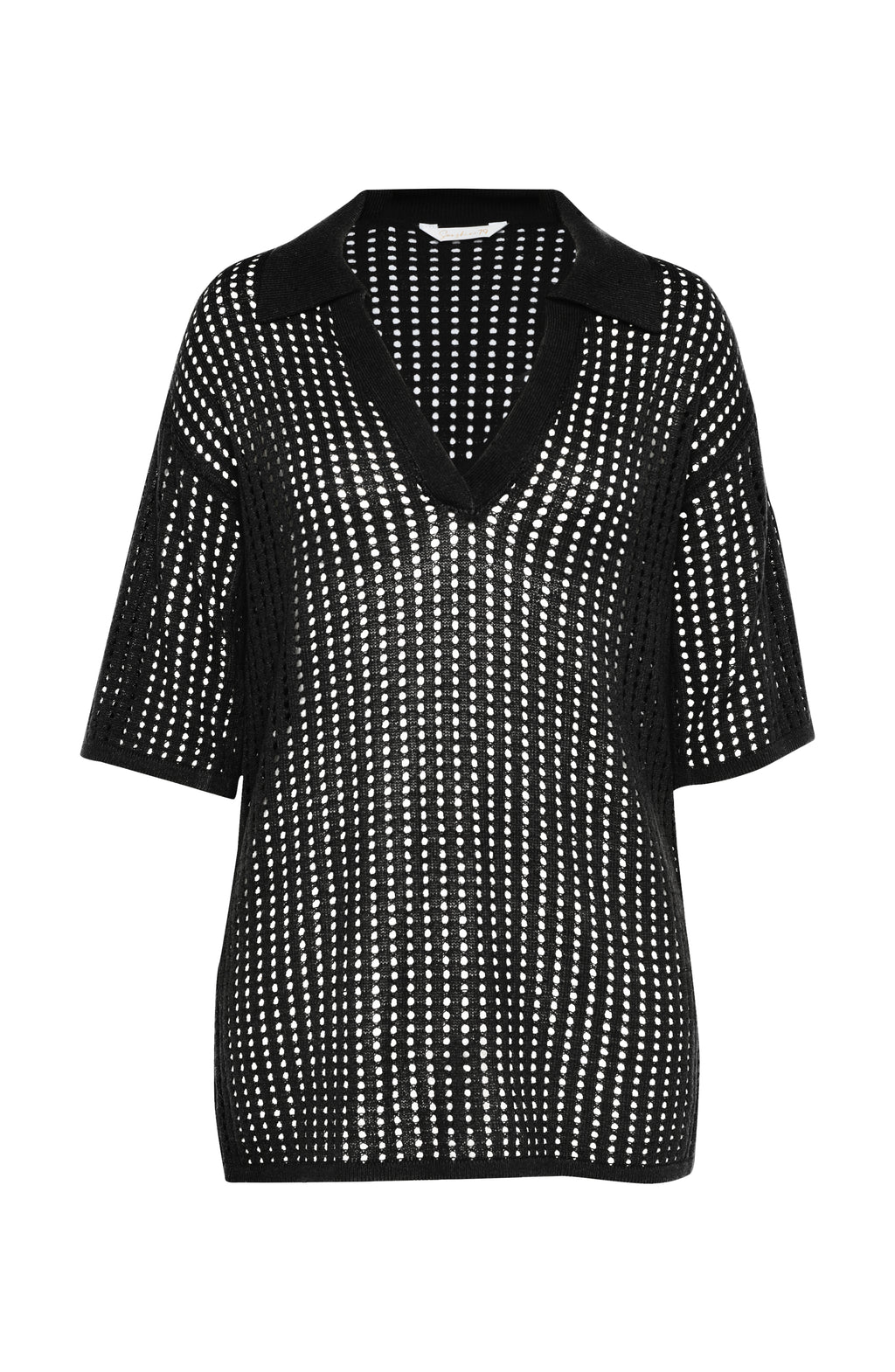 Image of the Sunshine 79 Resort Crochet Covers V-Neck Tunic.