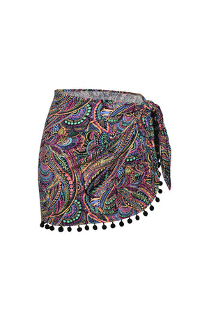 Image of Sunshine 79 Disco Dream Short Pareo Wrap.