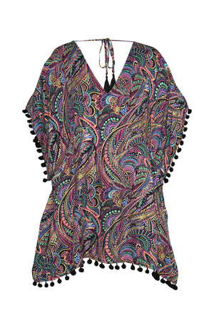 Image of the Sunshine 79 Disco Dream V-Neck Caftan.