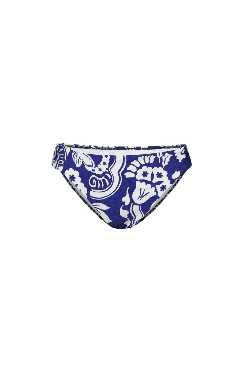 Image of the Sunshine 79 Flower Trip Side Shirred Hipster Bottom.