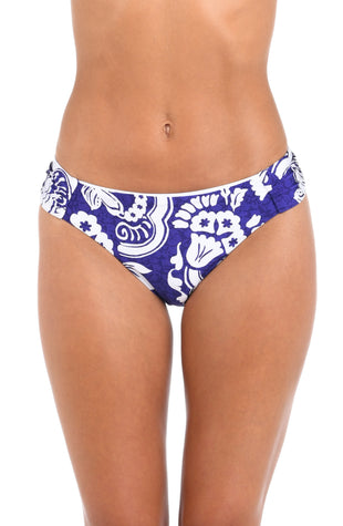 Sunshine 79 Flower Trip Side Shirred Hipster Bottom