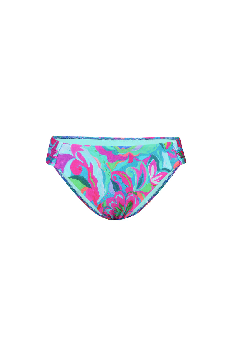 Image of the Sunshine 79 Swirltopia Side Shirred Hipster Bottom.