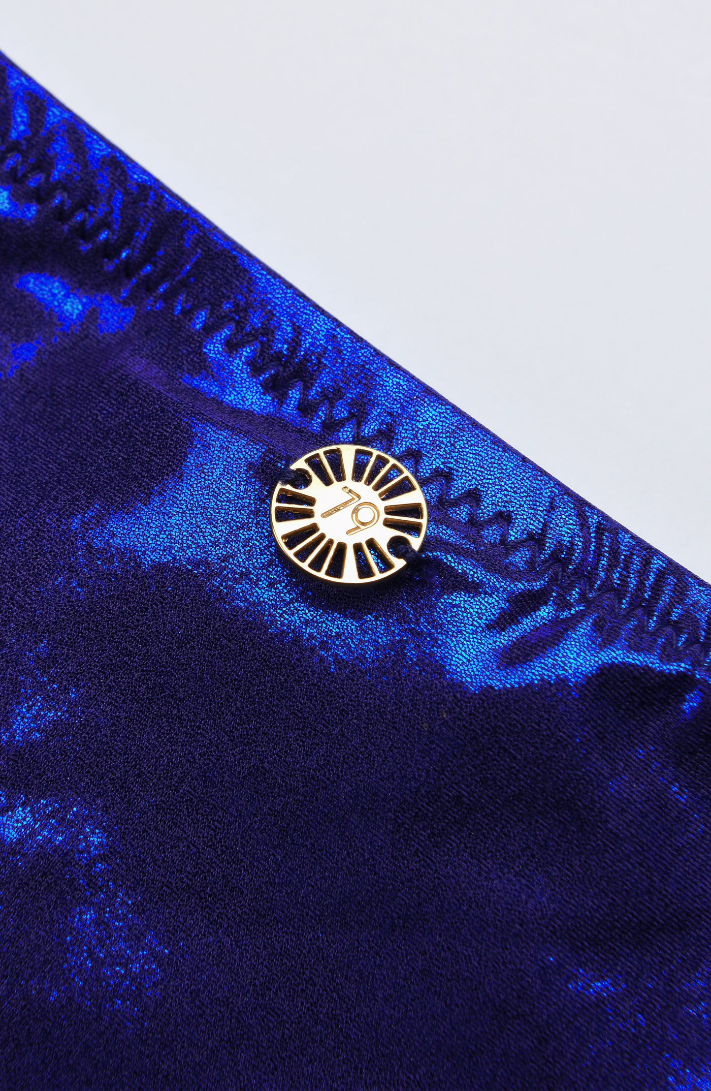 
                  
                    Detail image of the Sunshine 79 Sea Sparkle Side Shirred Hipster Bottom.
                  
                