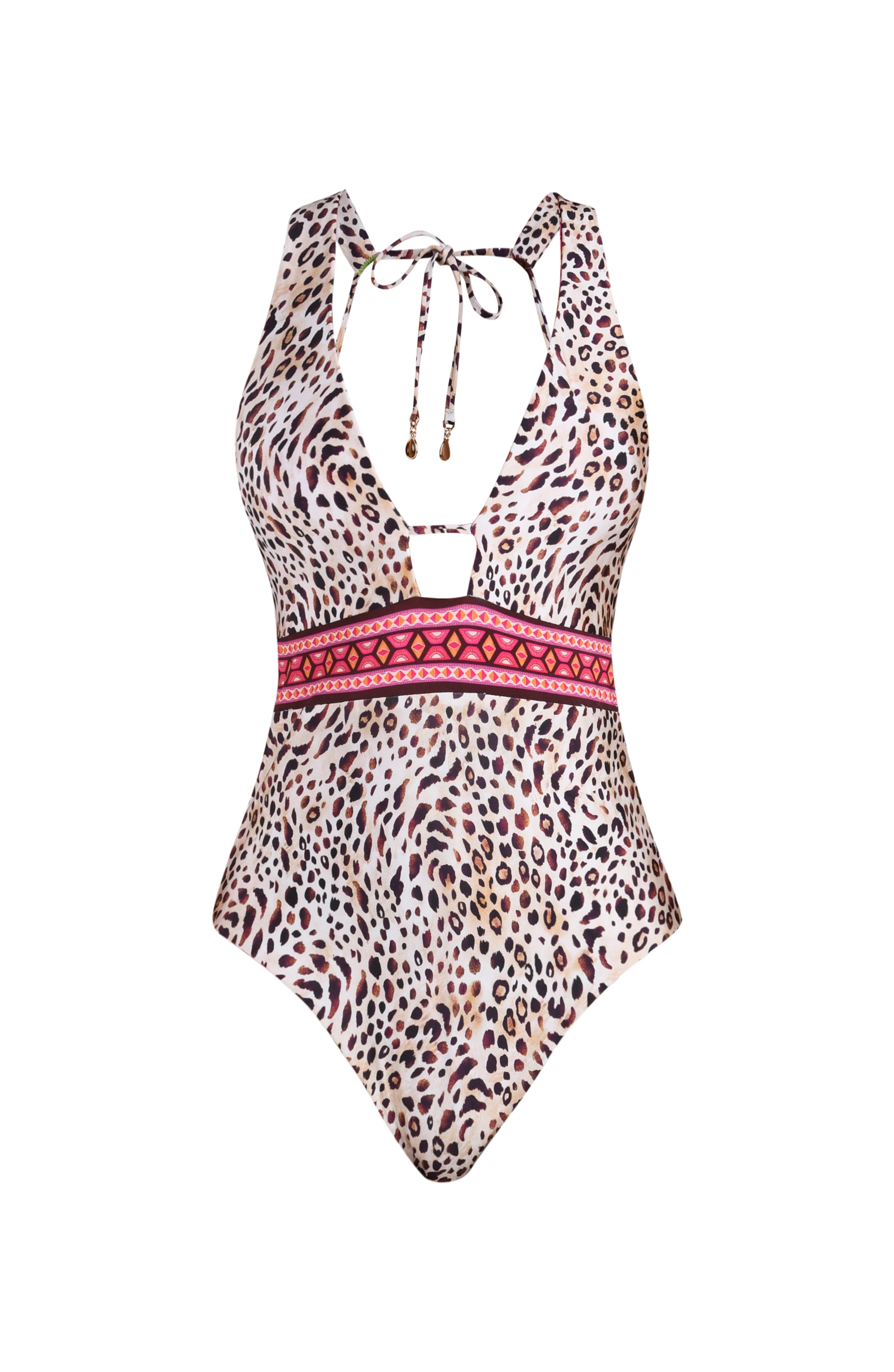 Sunshine 79 Paradise Heat Reversible Keyhole V-Plunge One Piece