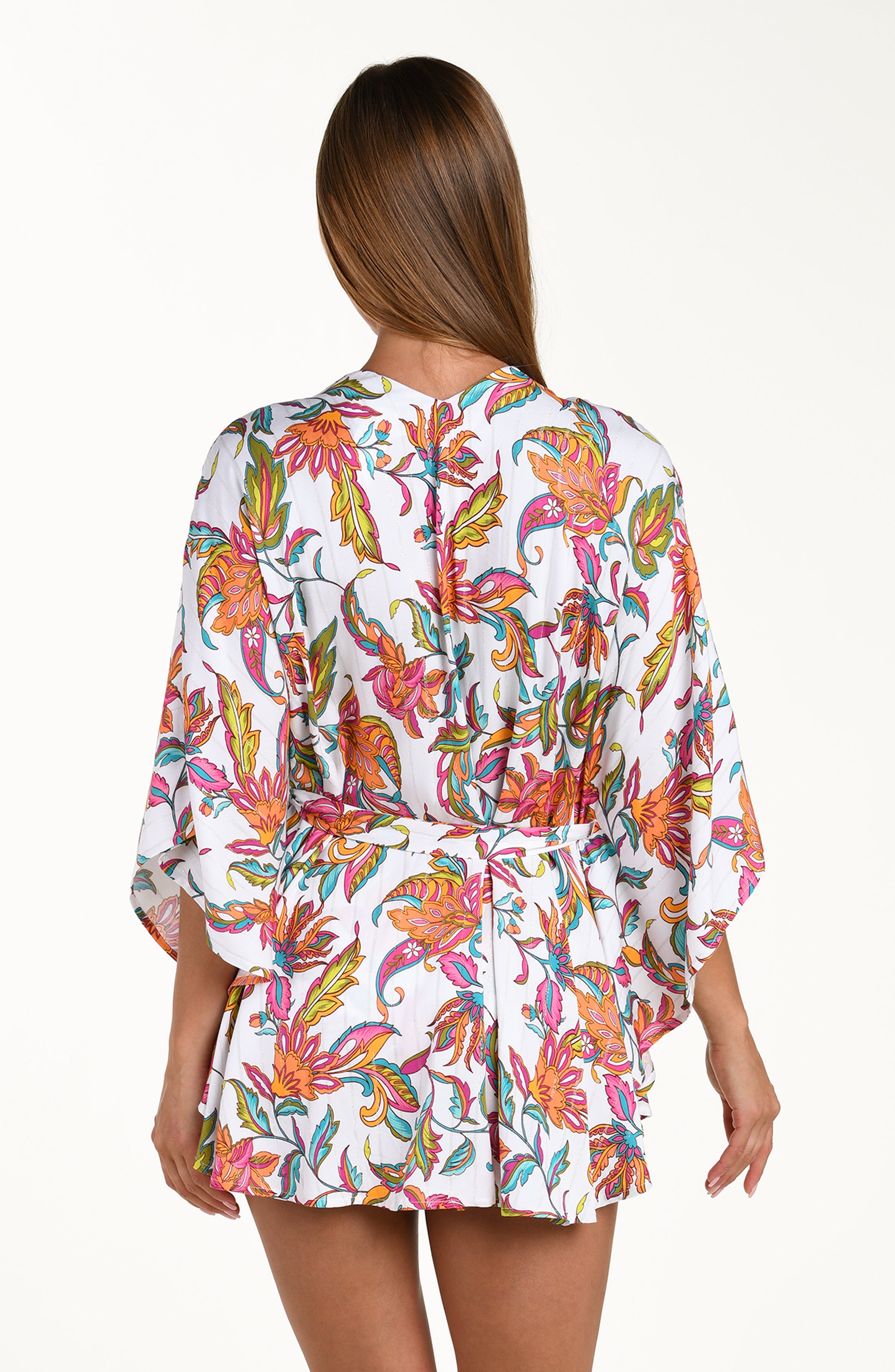 Sunshine 79 Wild Vines Open Front Kimono