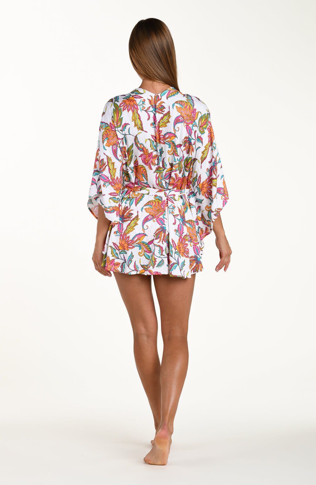 Sunshine 79 Wild Vines Open Front Kimono