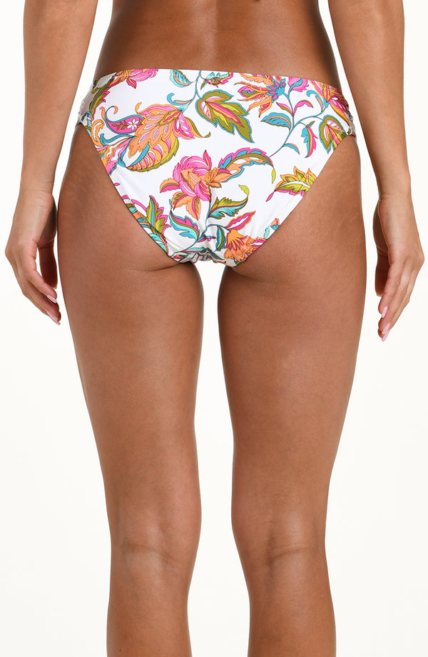 Sunshine 79 Wild Vines Side Ruched Hipster Bottom