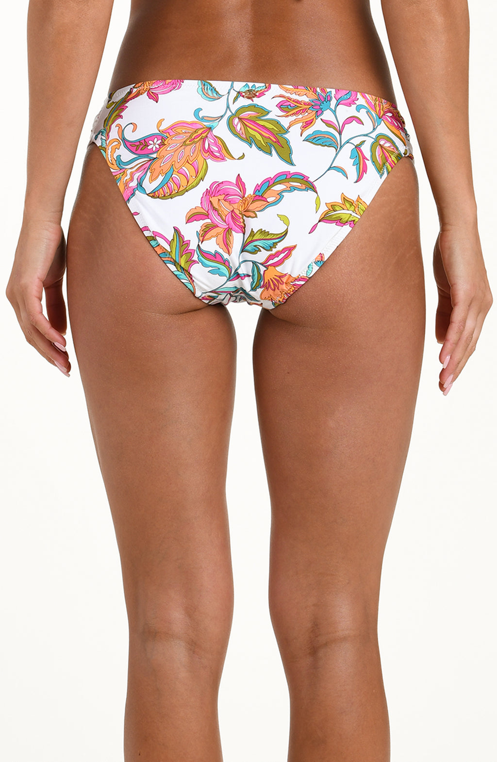 Sunshine 79 Wild Vines Side Ruched Hipster Bottom