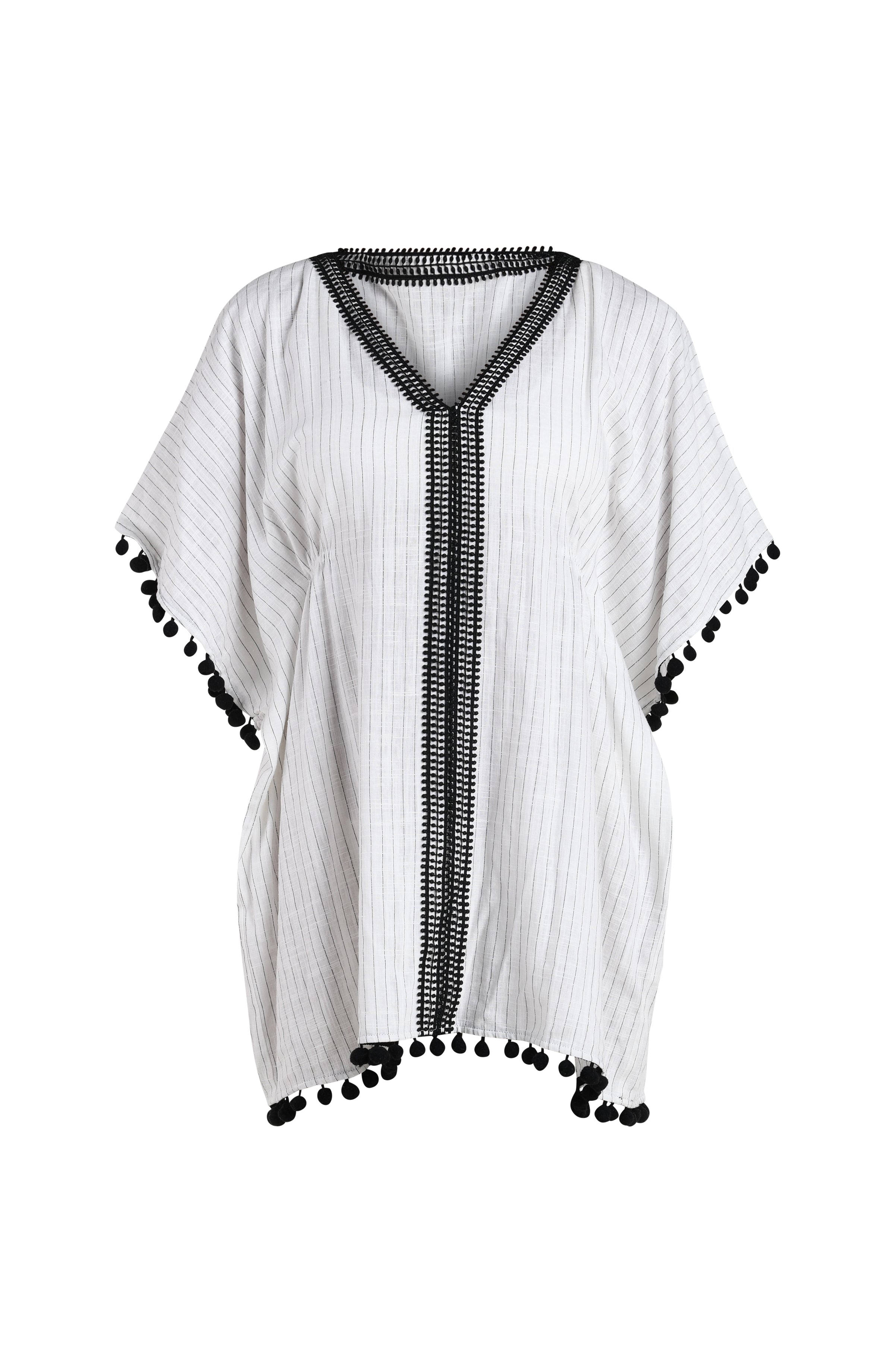 Sunshine 79 Safari Chic V-Neck Tunic – LA BLANCA