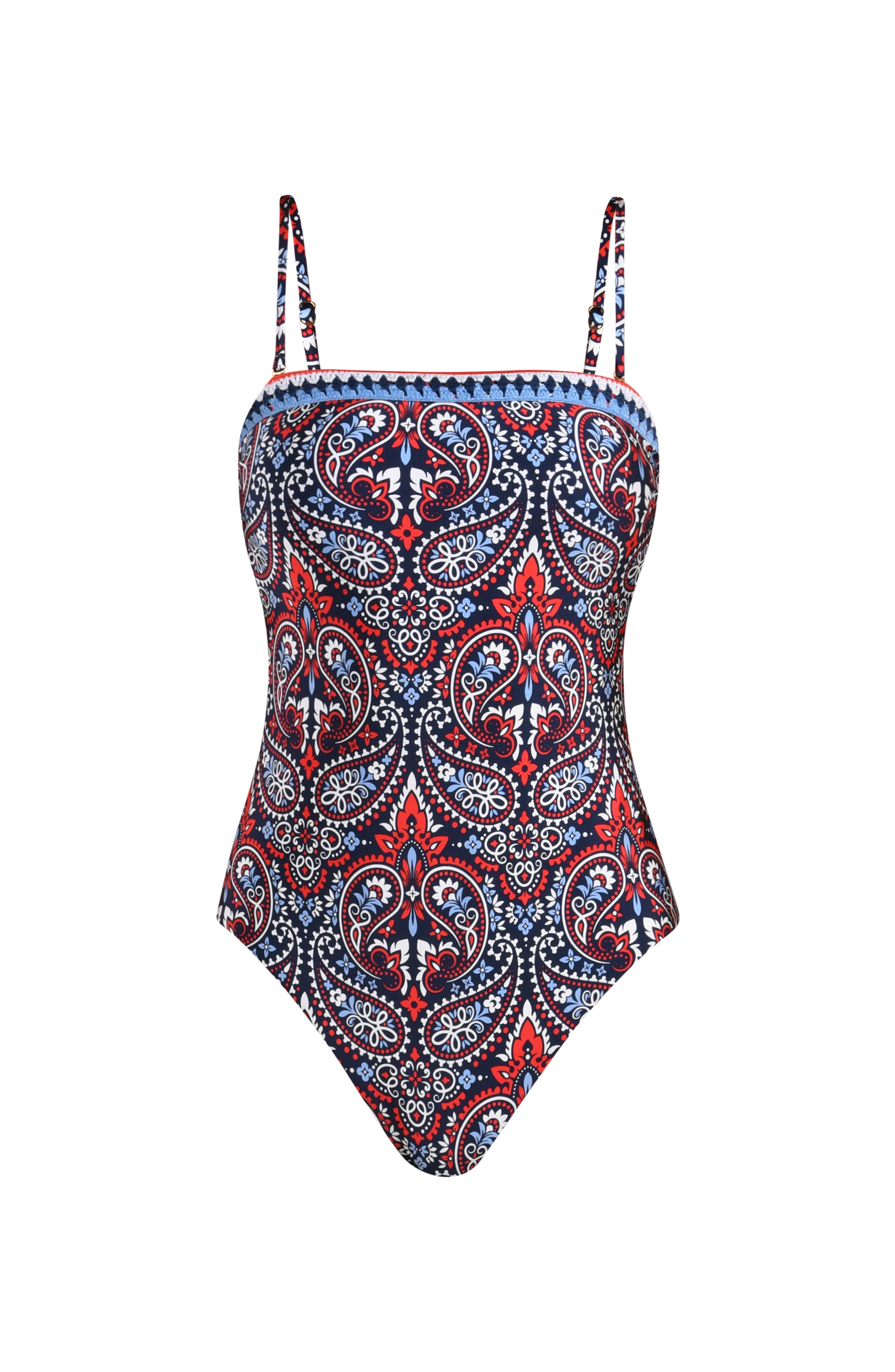 Sunshine 79 Miss Americana Bandeau One Piece – LA BLANCA