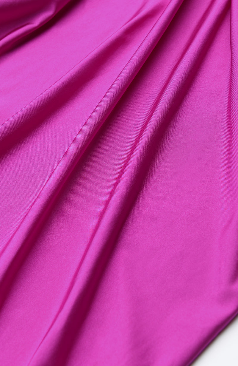 Detail image of the Sunshine 79 Solid Bright Violet fabric.