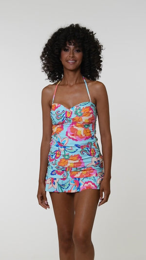 
            
                Load and play video in Gallery viewer, Breezy Beauty Bandeau Tankini Top
            
        