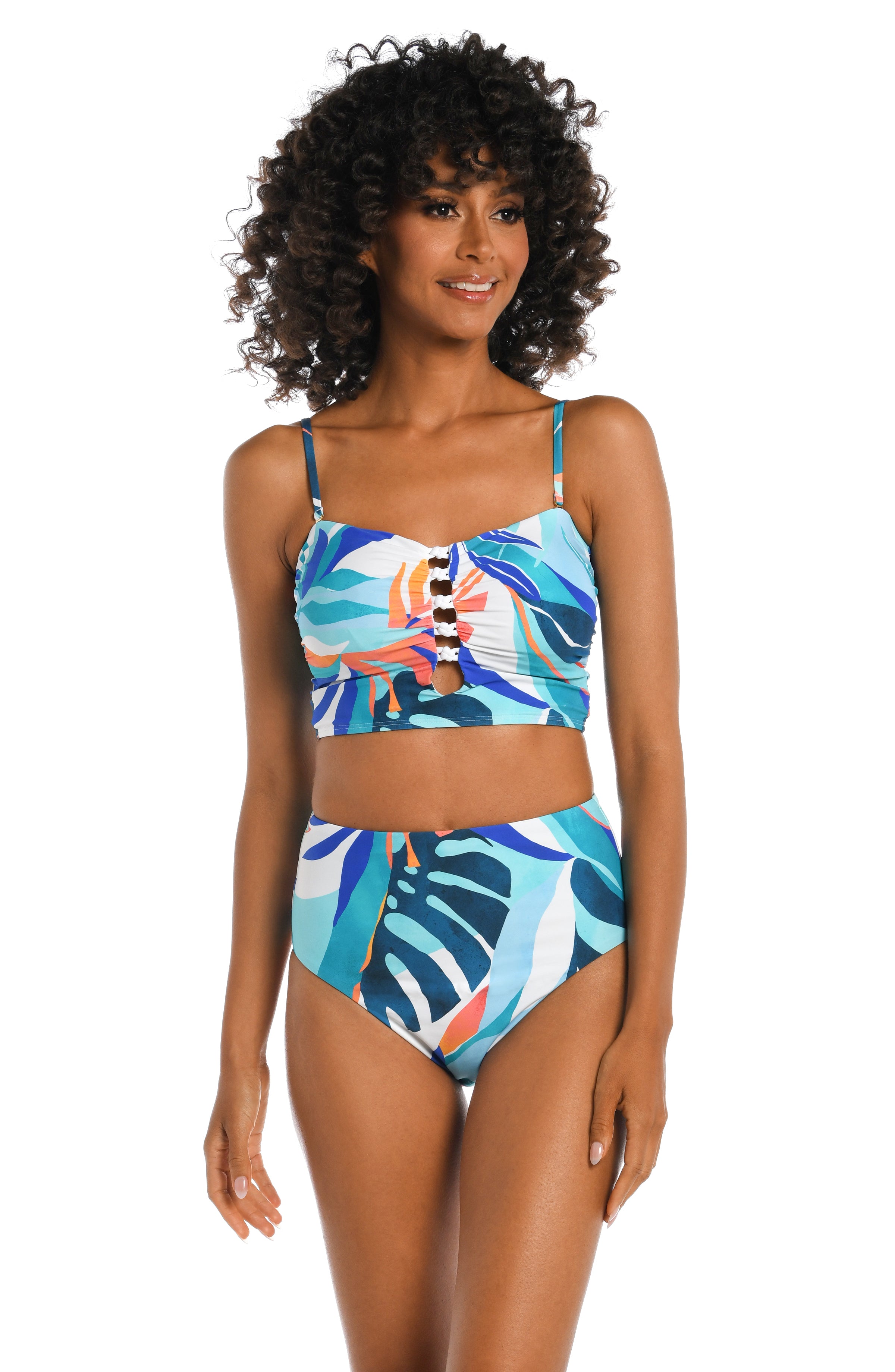 midkini bikini top