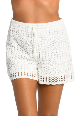 Waverly Covers Crochet Beach Shorts