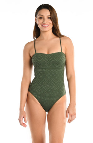 
            
                Load image into Gallery viewer, Saltwater Sands Bandeau One Piece
            
        